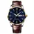 Relógio Masculino Luxo POEDAGAR Quartz com Pulseira de Couro – To Men® Estilo Elegante e À Prova d’Água - comprar online