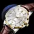 Relógio Masculino Luxo POEDAGAR Quartz com Pulseira de Couro – To Men® Estilo Elegante e À Prova d’Água - To Men