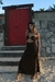 vestido midi canelado malibu - loja online
