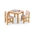 Mesa Infantil Timão + 2 Cadeiras Infantil Pooh - Rosa