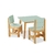 Kit Mesa Infantil Toy + 2 Cadeiras Pooh - Verde