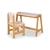 Mesa Infantil Kisla + Cadeira Infantil Pooh - Rosa