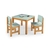 Mesa Infantil Timão + 2 Cadeiras Infantil Pooh - Verde