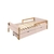 Cama Montessori Maui + Kit com 2 Gavetões - Rosa/Amêndoa