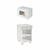 Modulo Cozinha Remy + Brinquedo Microondas Buzz - Cinza