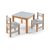 Mesa Infantil Timão + 2 Cadeiras Infantil Pumba - Azul
