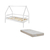 Cama Montessori Kisla + Colchão D23 - Branco