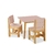 Kit Mesa Infantil Toy + 2 Cadeiras Pooh - Rosa