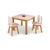 Mesa Infantil Timão com Porta Lápis + Cadeira Infantil Lola - Rosa