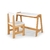 Mesa Infantil Kisla + Cadeira Infantil Pooh - Branco