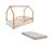 Cama Montessori Moana + Colchão D23 - Branco/Amêndoa - comprar online