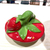 Bombonera Con Tapa Bombonera Para Bombones Ceramica Frutilla Rojo - tienda en línea