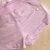 Conjunto de Blusa Xadrez e Shorts em Moletom Rosa - Pokotinha - loja online