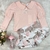 Conjunto Inverno Infantil Feminino Off White com Golas e Saia com Cinto - Kiki Xodó na internet