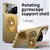 Suporte giratório giroscópio magnético capa de telefone para iphone 16 15 plu na internet
