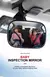Espelhos do bebê pára-brisa do carro ventosa espelho viseira de sol placa braçadeira espelho espelhos retrovisores do bebê crianças monitor ângulo ajustável - loja online