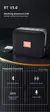 Alto-falante bluetooth tg166 portátil mini barra de som sem fio subwoofer ao ar - loja online