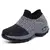 Sapatilhas de plataforma ortopédica hipermacia para mulheres, sapatos casuais, - shopponline