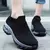 Sapatilhas de plataforma ortopédica hipermacia para mulheres, sapatos casuais, - shopponline