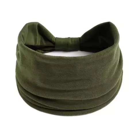 Boêmio europeu e americano esportes bandana feminino largo yoga elástico corre