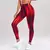 Leggings sem costura para mulheres, levantamento de rabo, cintura alta, saque, a na internet