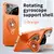 Suporte giratório giroscópio magnético capa de telefone para iphone 16 15 plu - comprar online
