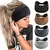 Boêmio europeu e americano esportes bandana feminino largo yoga elástico corre - shopponline