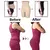 Cinta controle shapewear shorts cintura alta corpo shaper calcinha de