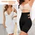 Imagem do Cinta controle shapewear shorts cintura alta corpo shaper calcinha de