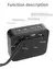 Alto-falante bluetooth tg166 portátil mini barra de som sem fio subwoofer ao ar - comprar online