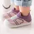 Sapatos de bebê antiderrapante respirável infantil berço meias com sola de bo - loja online