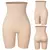 Cinta controle shapewear shorts cintura alta corpo shaper calcinha de - shopponline