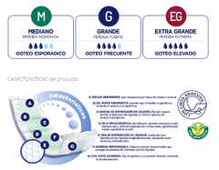 Apósito para Incontinencia Extrema - Tamaño Extra Grande - ( 20 unidades ) - comprar online