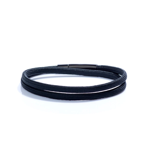 Pulseira Cilindro Black Aço - comprar online