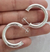ARGOLLAS SILVER HOOPS - Cata Santino tienda