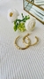 ARGOLLAS PLANAS ORO 30 MM
