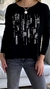 SWEATER ROSARIO NEGRO - comprar en línea