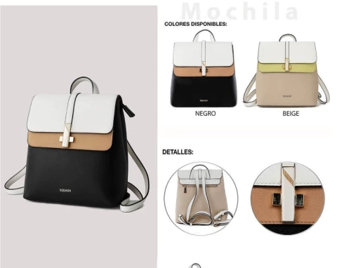 MOCHILA HERRAJES 30353 - comprar online