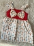 Vestido Baby Detalhes de Sovertes e Donuts