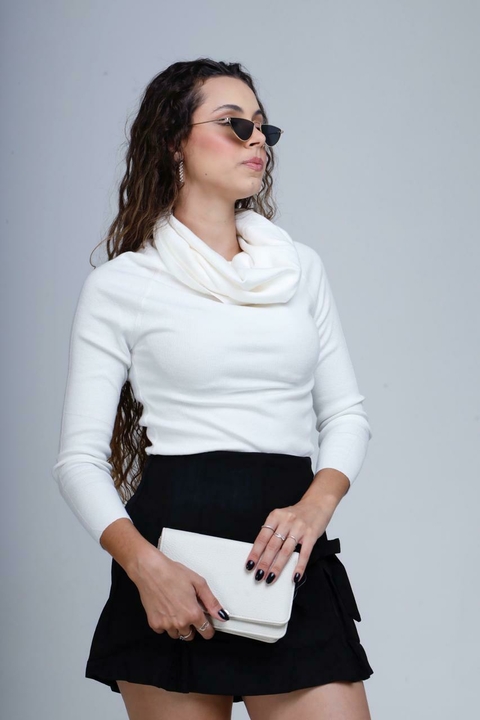 Blusa de Tricô Gola Boba - comprar online