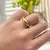 Anel old money Semijoia em ouro 18k na internet