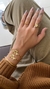 Pulseira laço eterno semijoia em Ouro 18k - loja online