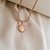Colar medalha São Bento semi joia em ouro 18K - loja online