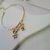 Pulseira pingente casal de filhos semi joia em ouro 18K - comprar online