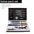 Stainless steel knife set
