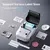 NIIMBOT-impresora térmica portátil B1 con cintas, impresora de etiquetas adhes - tienda online