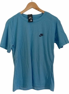 Camiseta Nike Azul "Air Jordan" Estilo Urbano na internet