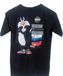 Camiseta Preta "Nike x Looney Tunes Sylvester" - comprar online