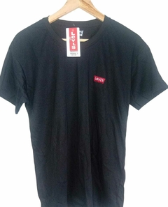 Camiseta Levi's Preta – Logo Clássico