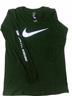 Camisa Manga Longa Esportiva Estampada-Nike na internet
